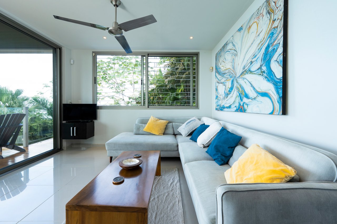 A Modern Jungle Haven with Panoramic Whales Tail Views