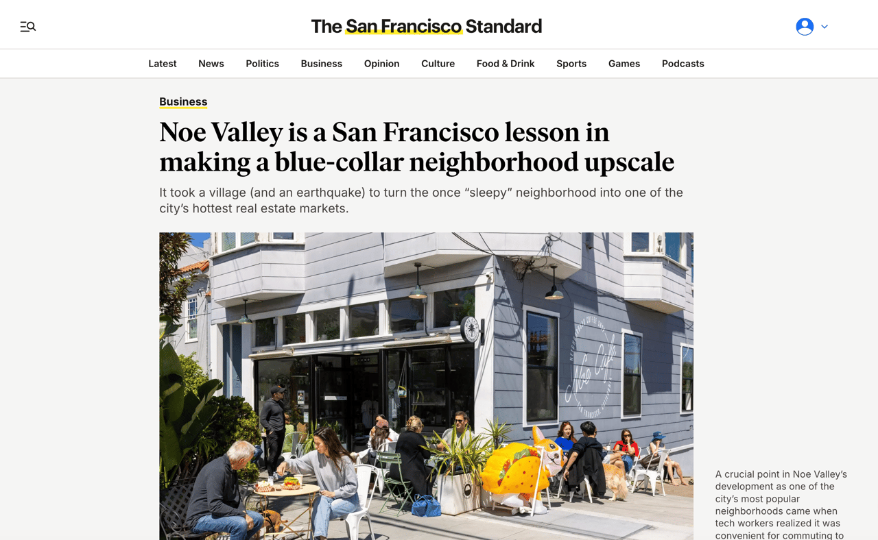 The Value of a Main Street in San Francisco