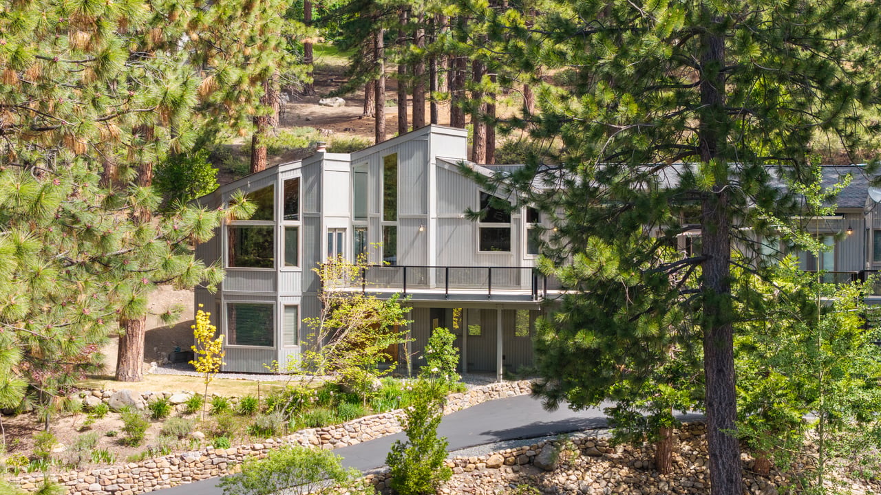 Lake Tahoe luxury home with mountain views represented by Cole Mizak, Lake Tahoe real estate agent with Compass
