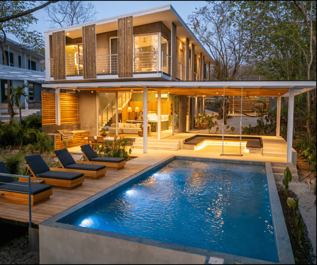 Casa C34-36 | Stylish Modern Home Just One Block from Playa Grande Beach