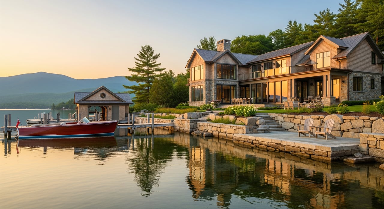 Jumbo Loans for Gilford Luxury Waterfront Buyers