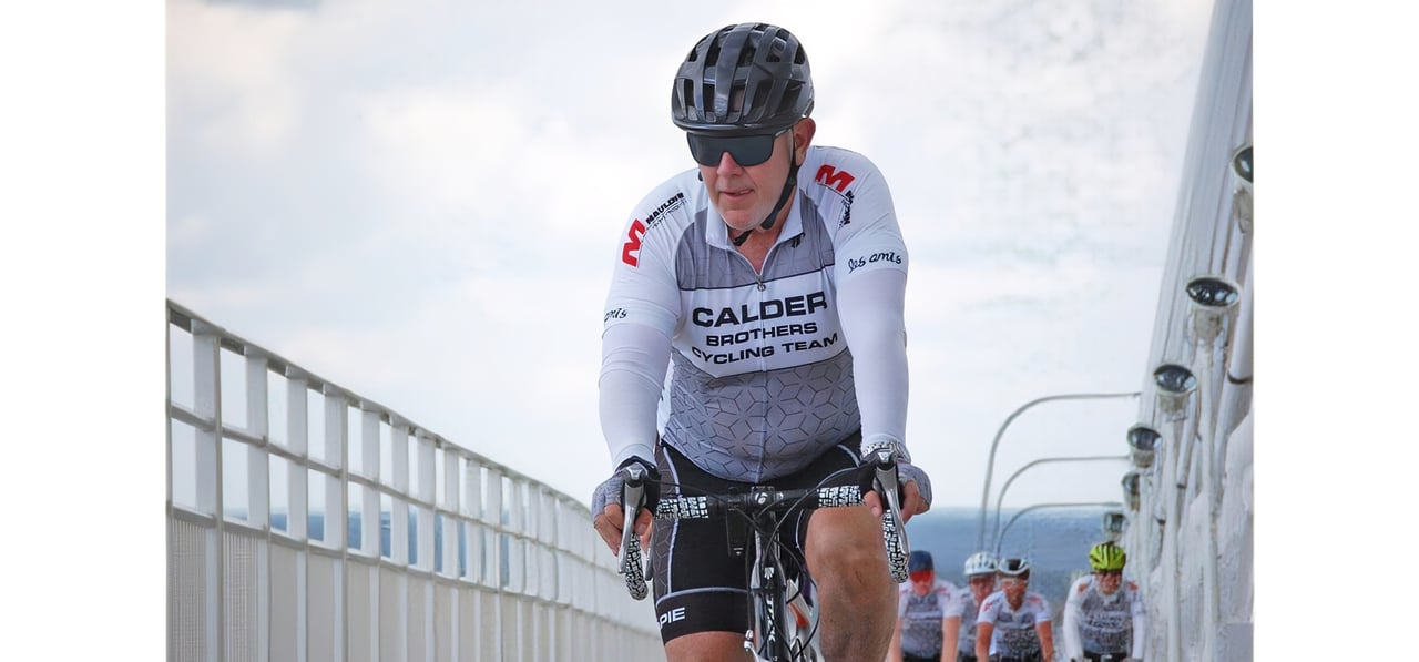 Mark Eble Participates in Ride to End ALZ