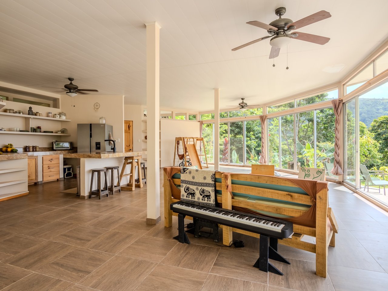 Scenic 2-Home Property for Sale in Serenity Gardens, Costa Rica – 1 Acre Mountain Estate Near Ojochal