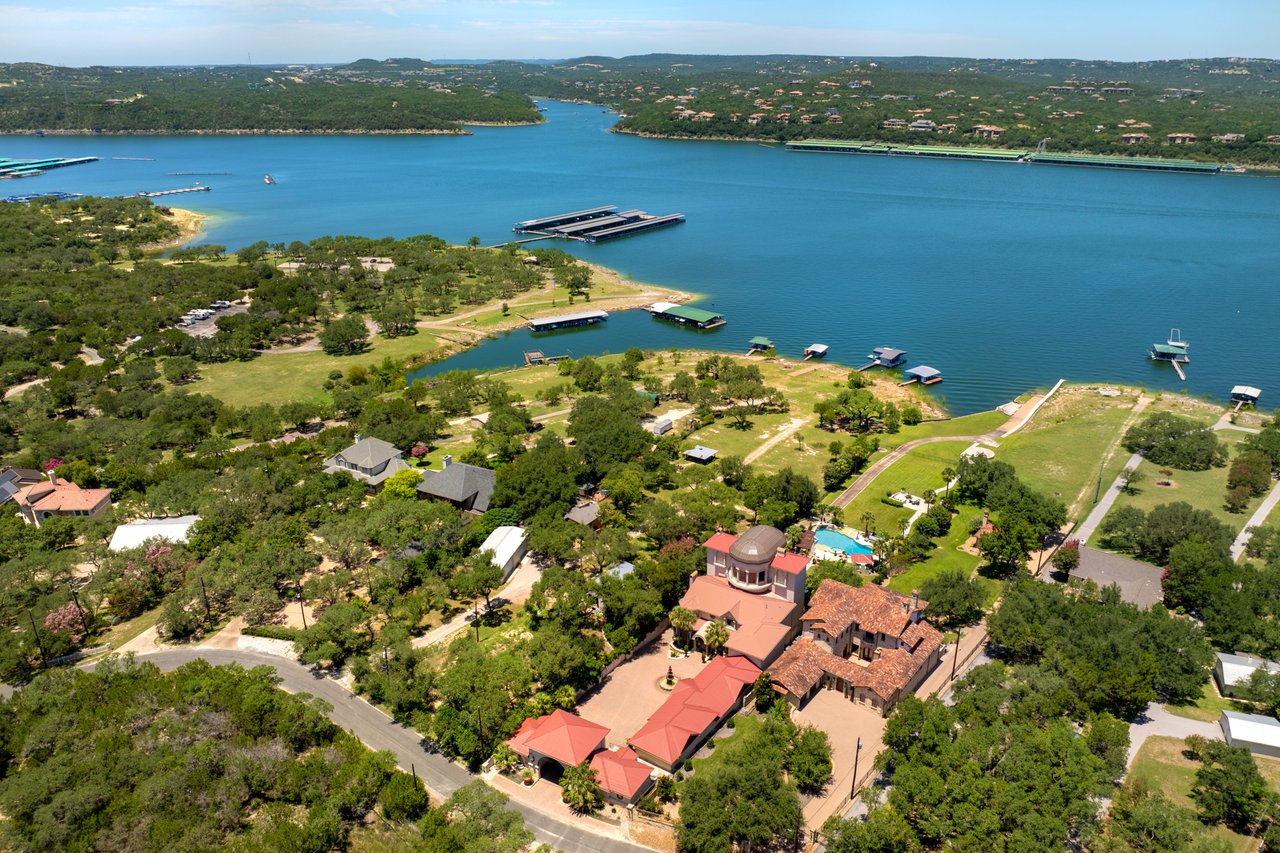 Lake Travis Waterfront! 2 homes, 3 acres with dock!
