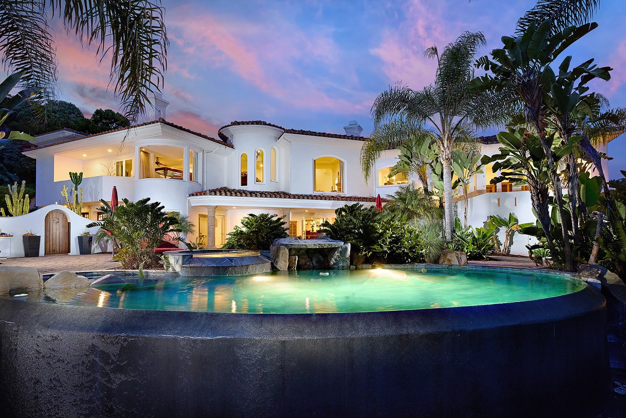 Spanish estate in Rancho Santa Fe