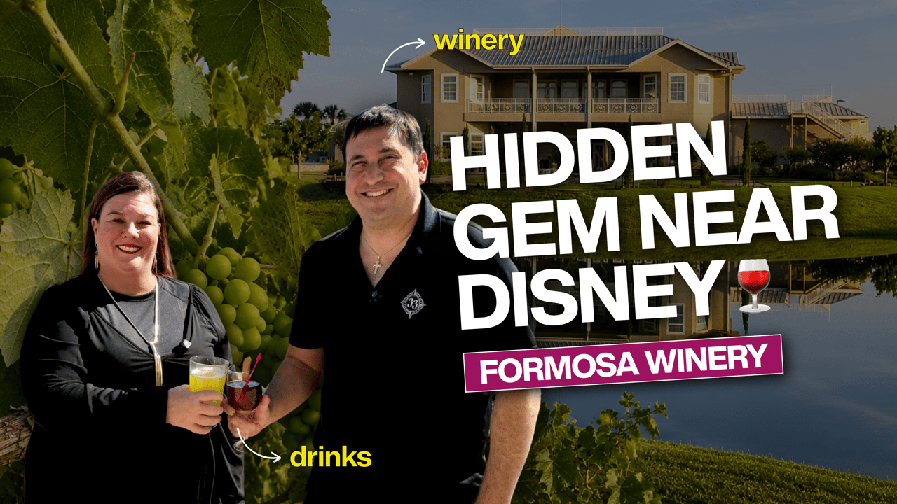 Hidden Gem Near Disney? Formosa Winery Tasting House Review | Best Spot in Celebration FL