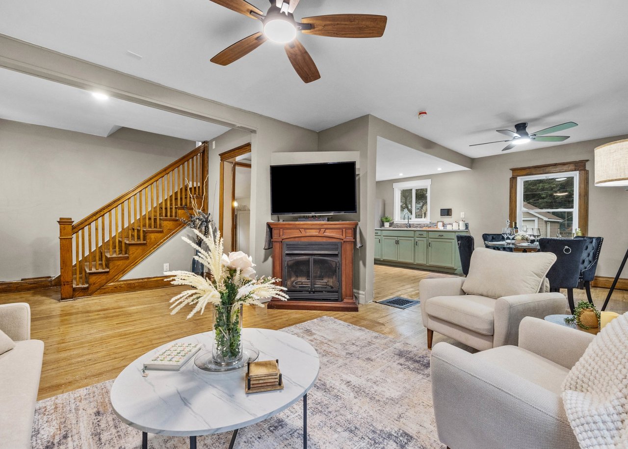 Modern North Winton Village Colonial With 2 Car Garage