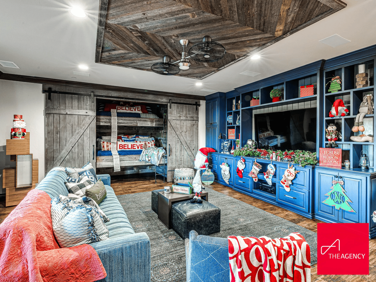 Sleighing the Season: A Christmas Luxury Home Photoshoot at OKC's Viral Estate - Wyatt Poindexter - The Agency