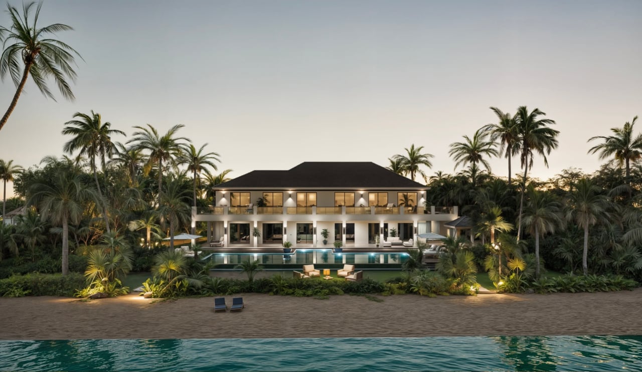 Beluga: A Legacy Estate on the Shores of Clifton Bay, Lyford Cay, Nassau, New Providence, Bahamas