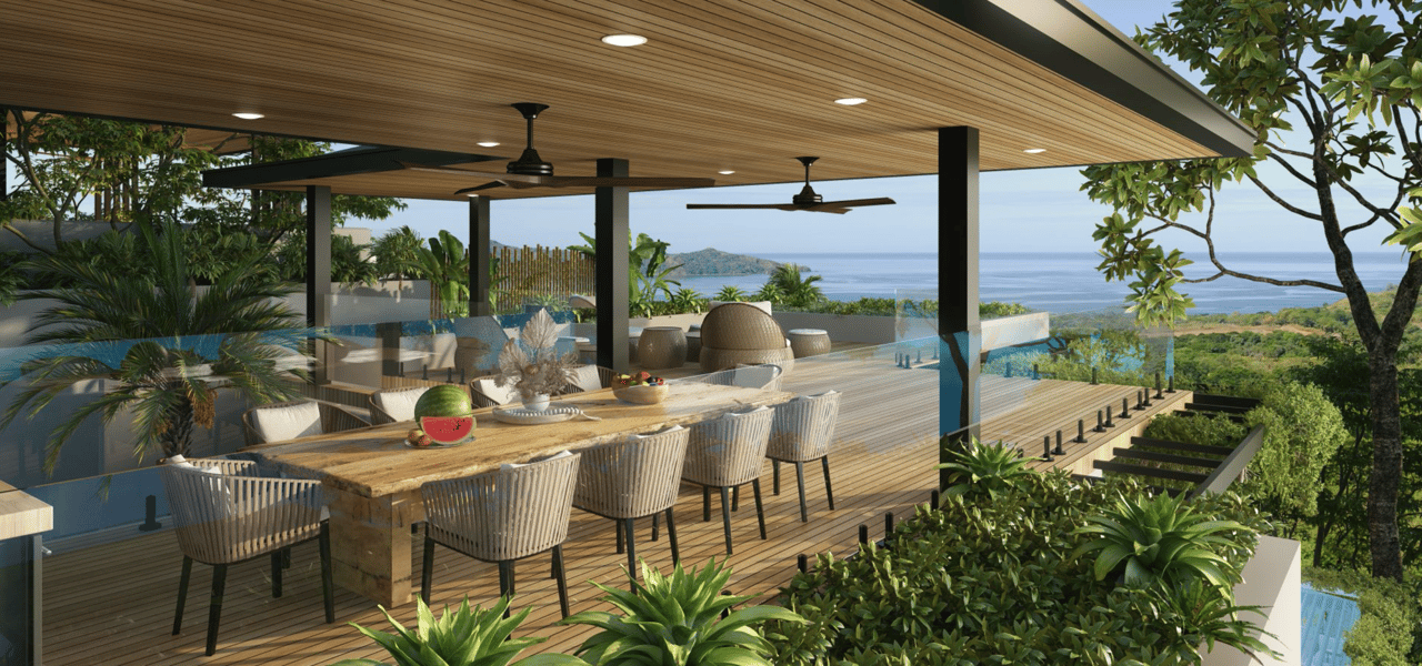 Casa Chaperno Lot 36 Oceanview - Tropical Modern - Tamarindo Park