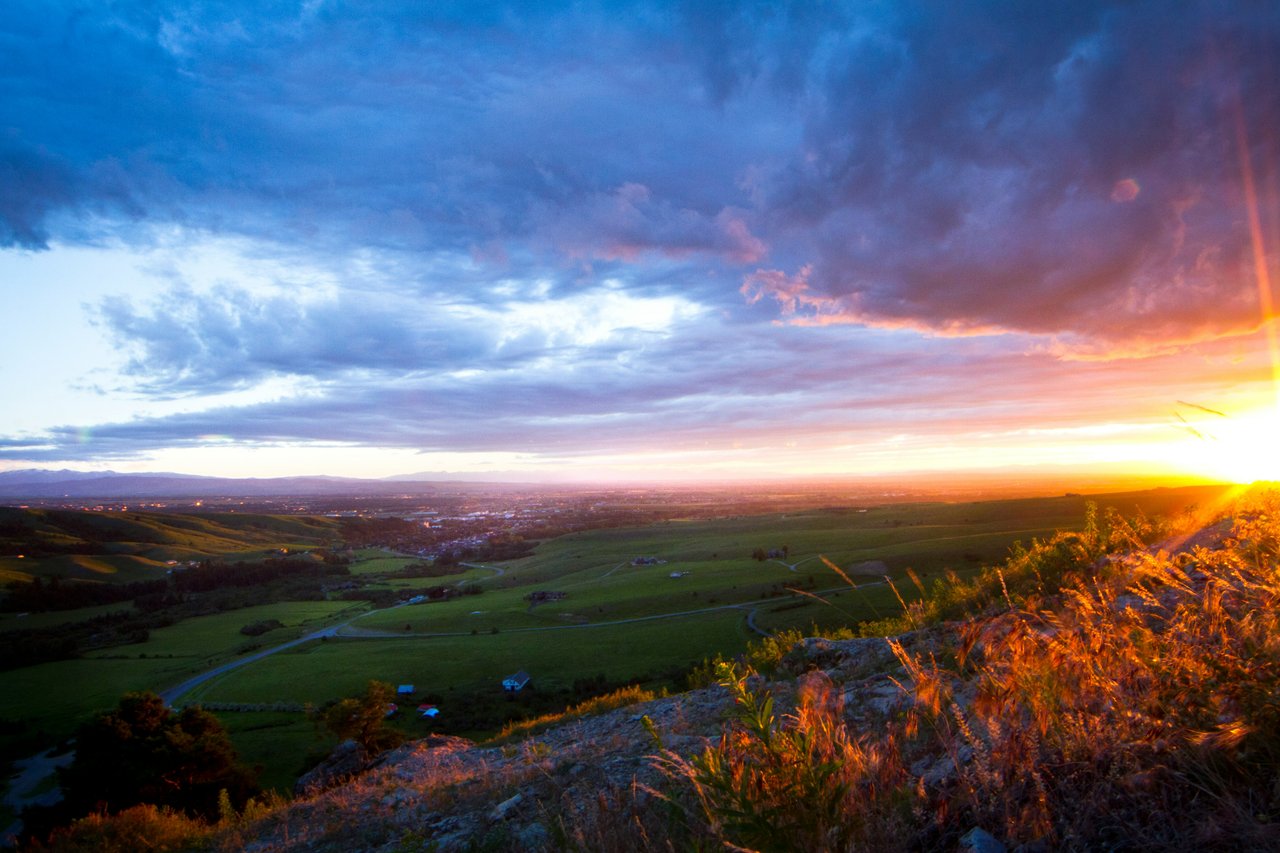 August in Bozeman