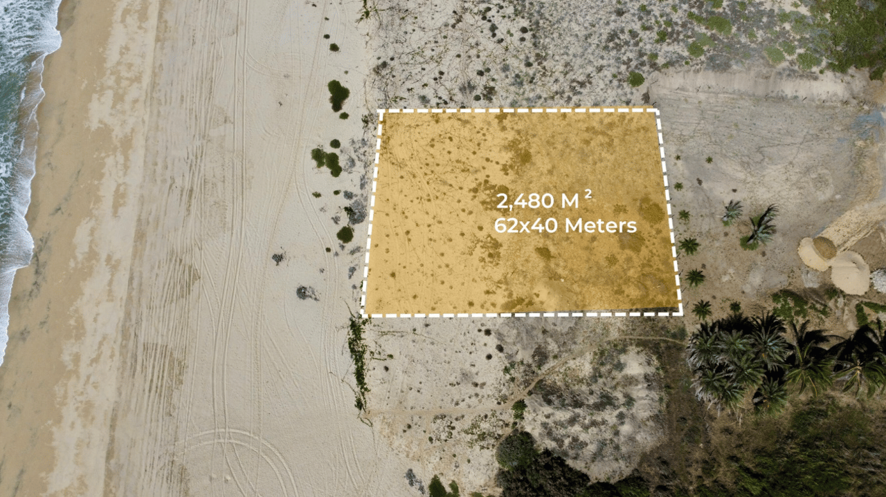 Beachfront Lot Prime Location and Unmatched Potential