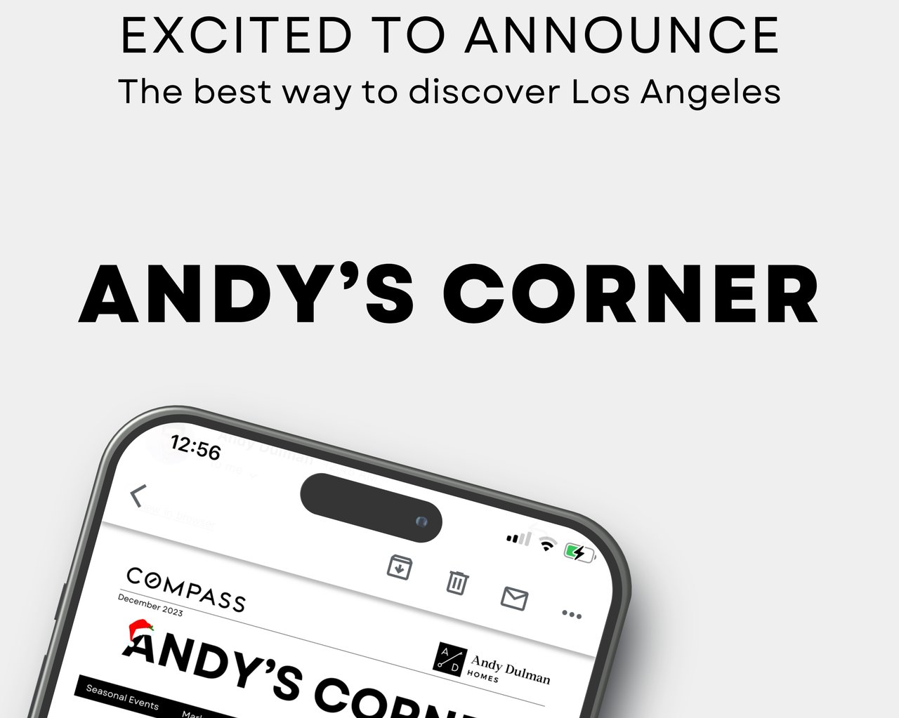 Excited to announce: The Best Way to Discover Los Angeles — Andy’s Corner