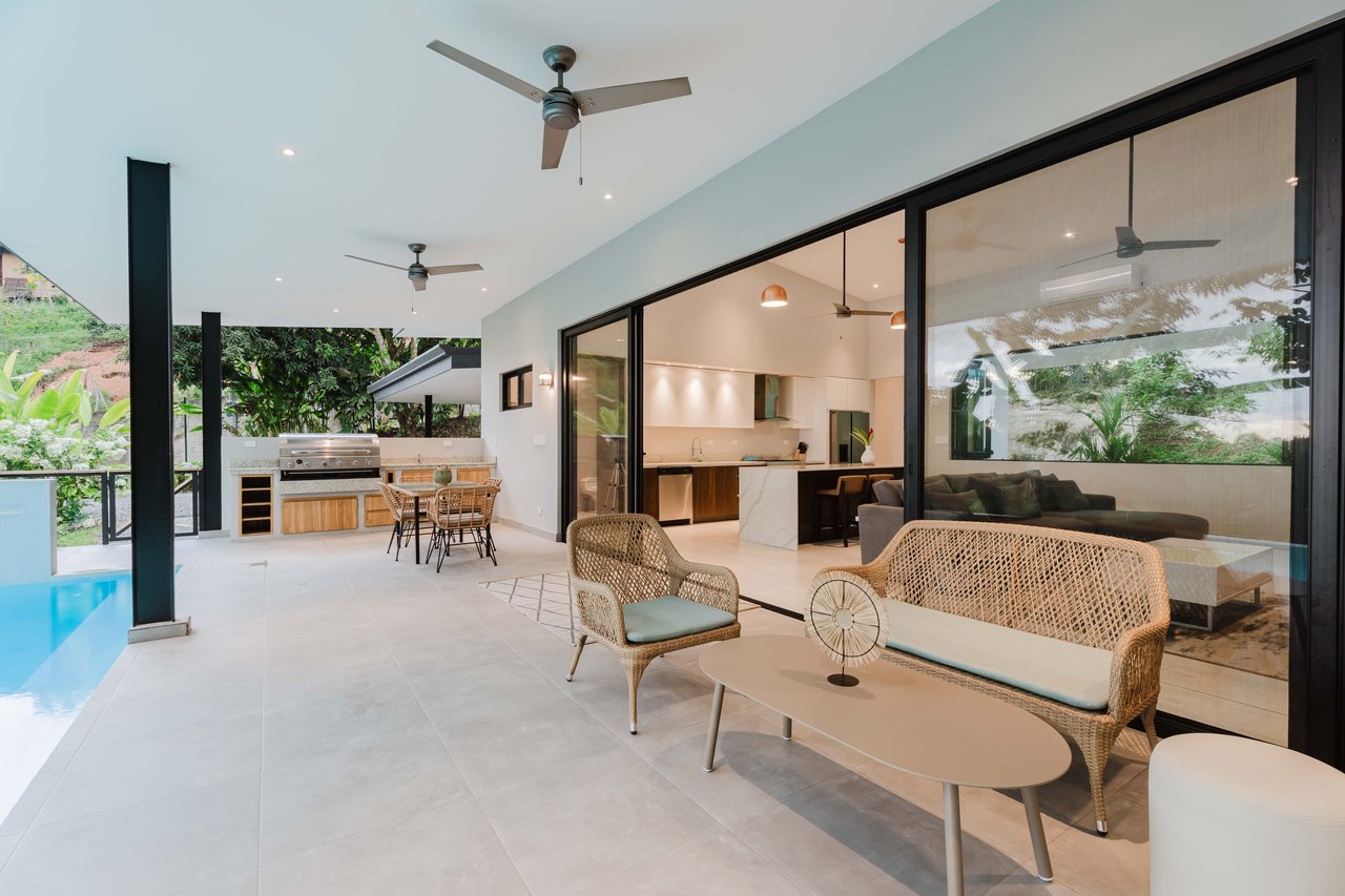 Ocean View New Construction Home in Uvita