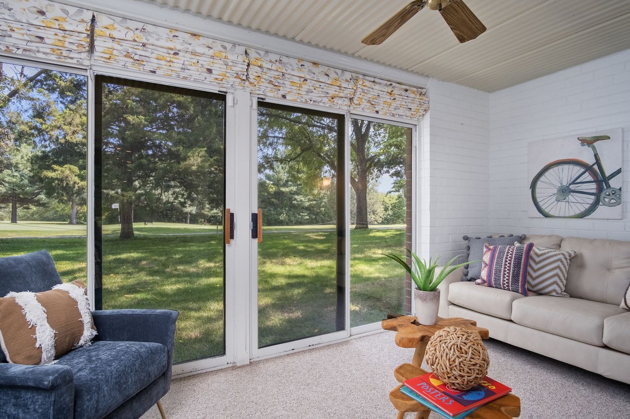 Closed in 24 Days for 7% Over List Price! First Floor Condo Living Overlooking Golf Course 