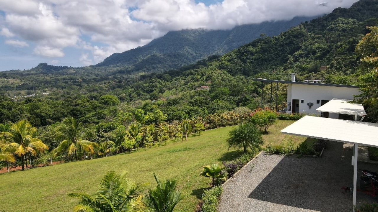 Luxury Ocean View Home with Chic Riverfront Cabins