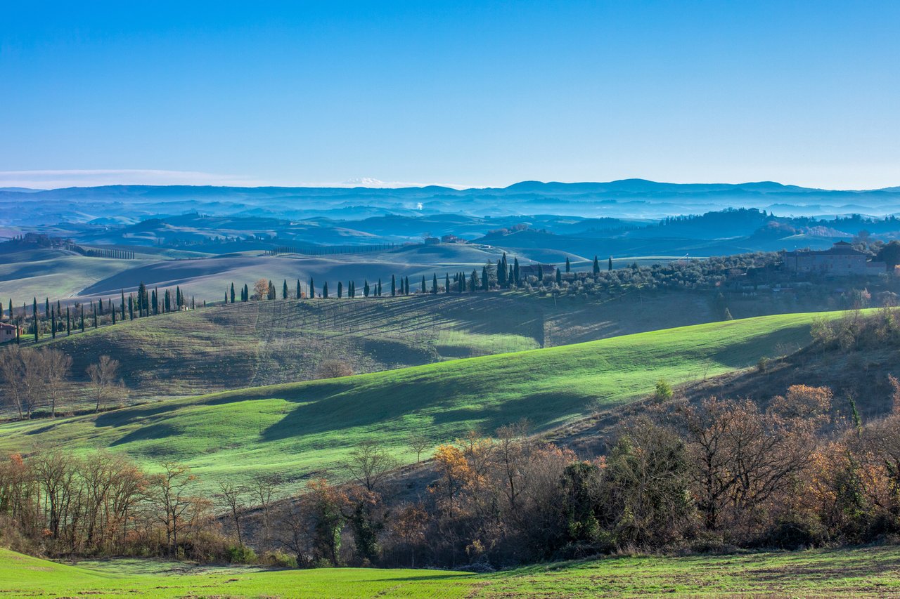 Country Luxury Home For Rent in Valdorcia