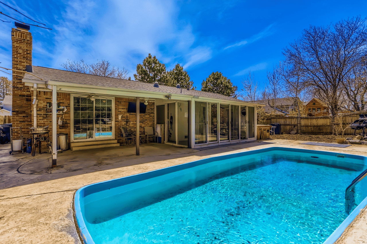 Just Listed: Aurora Ranch Home with Pool + Hot Tub