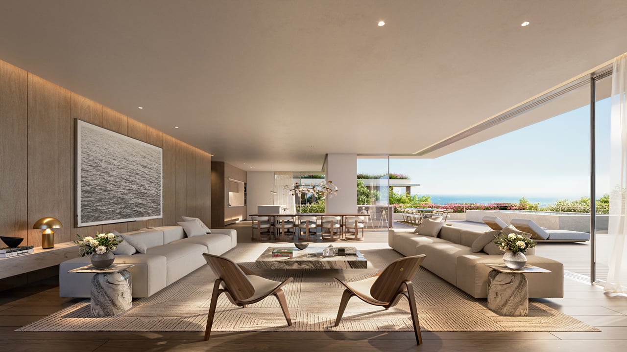 5-bedroom Penthouse with Private Pool & Ocean Views