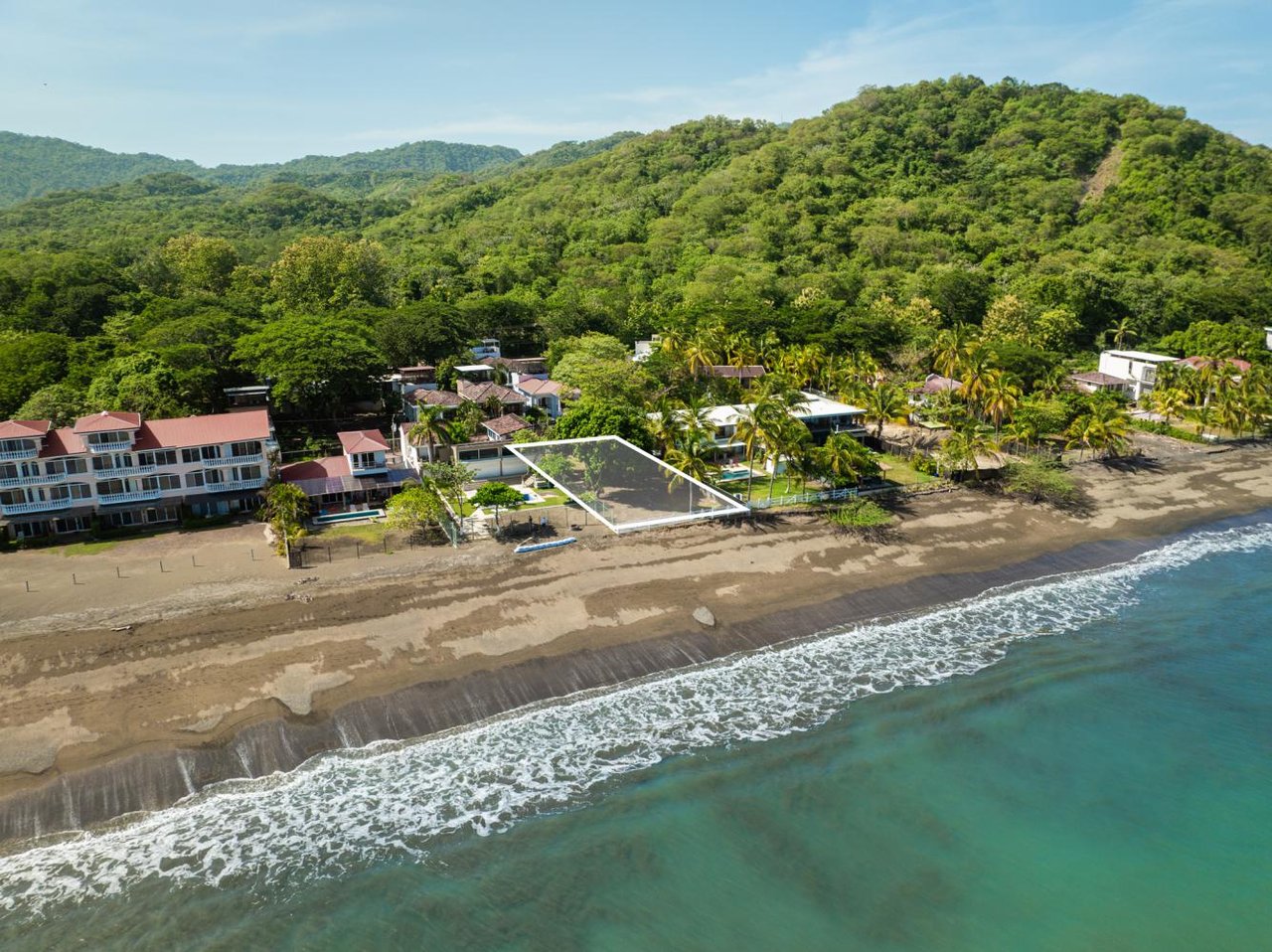 Beachfront Lot for Sale in Potrero Surfside, Costa Rica