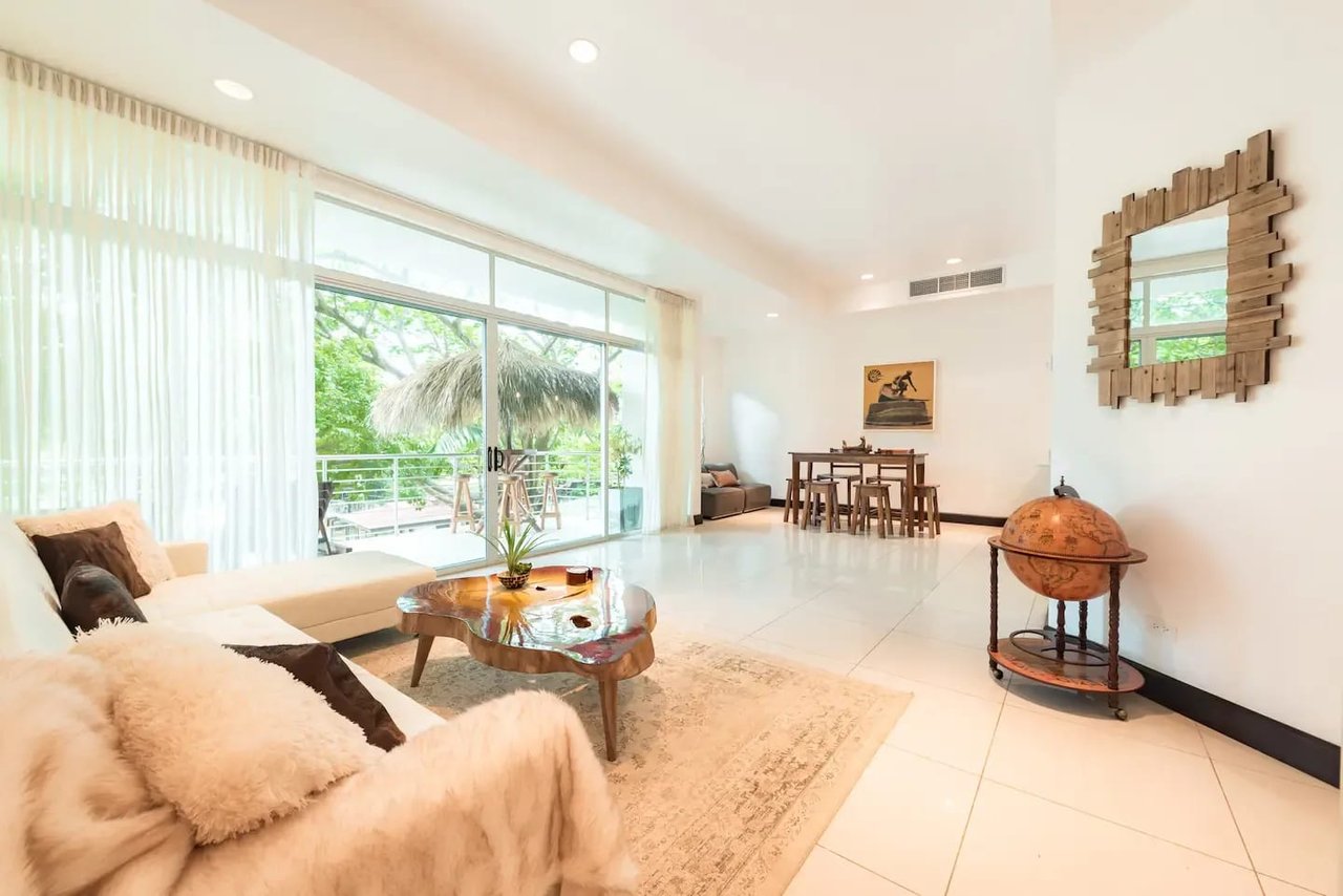 Pacific Park #205 |Tropical Condo Steps from Tamarindo Beach