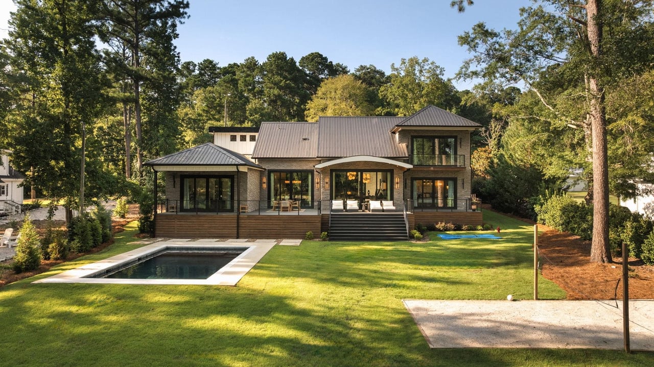 298 W River Bend Drive: A Designer Lake Oconee Estate With No Gate and No Dues