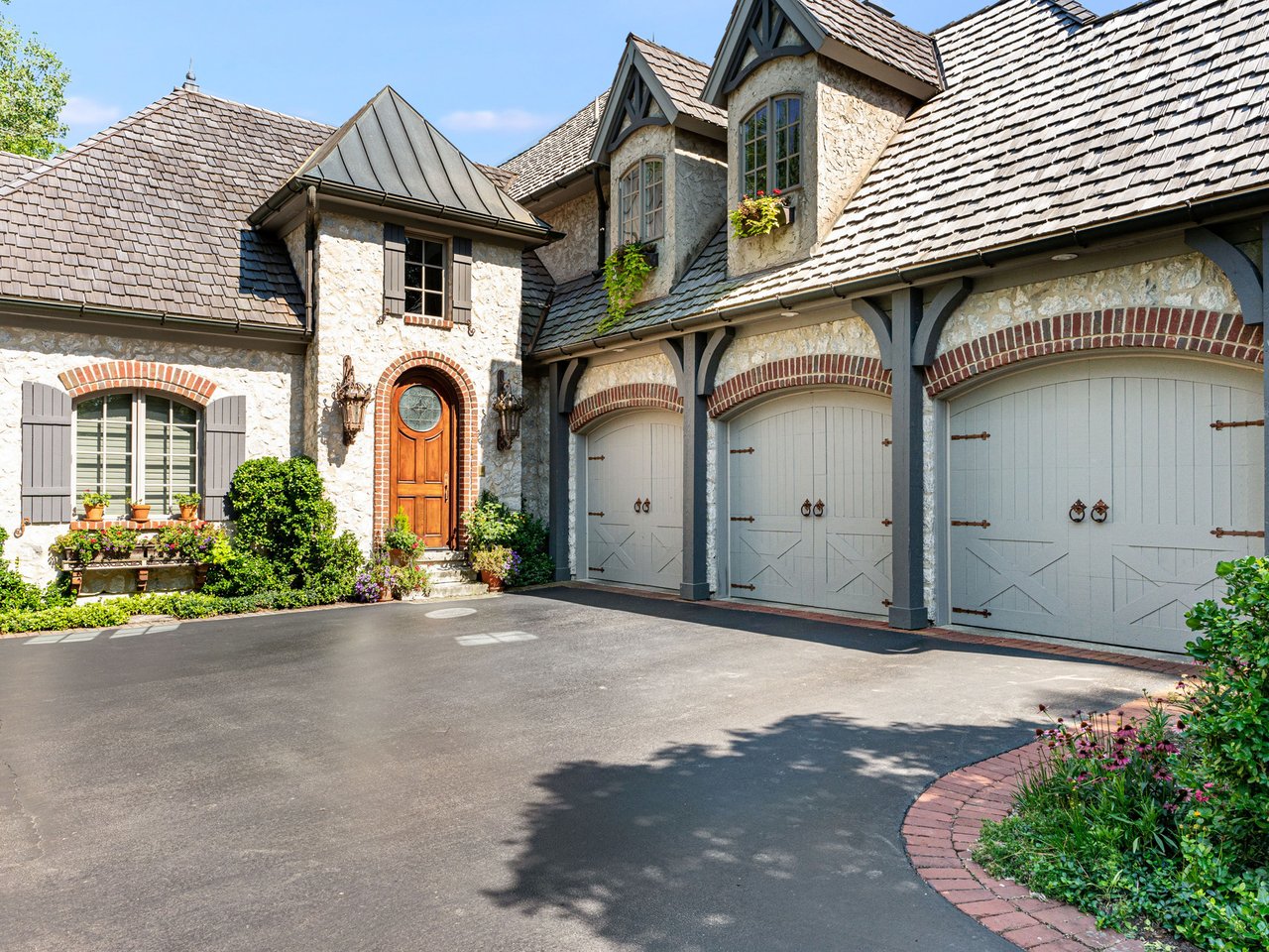 French Country Manor Home