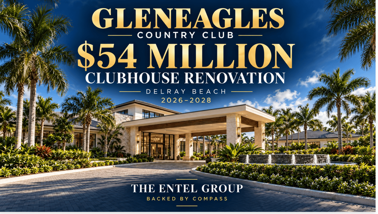 Gleneagles Country Club clubhouse renovation in Delray Beach Florida
