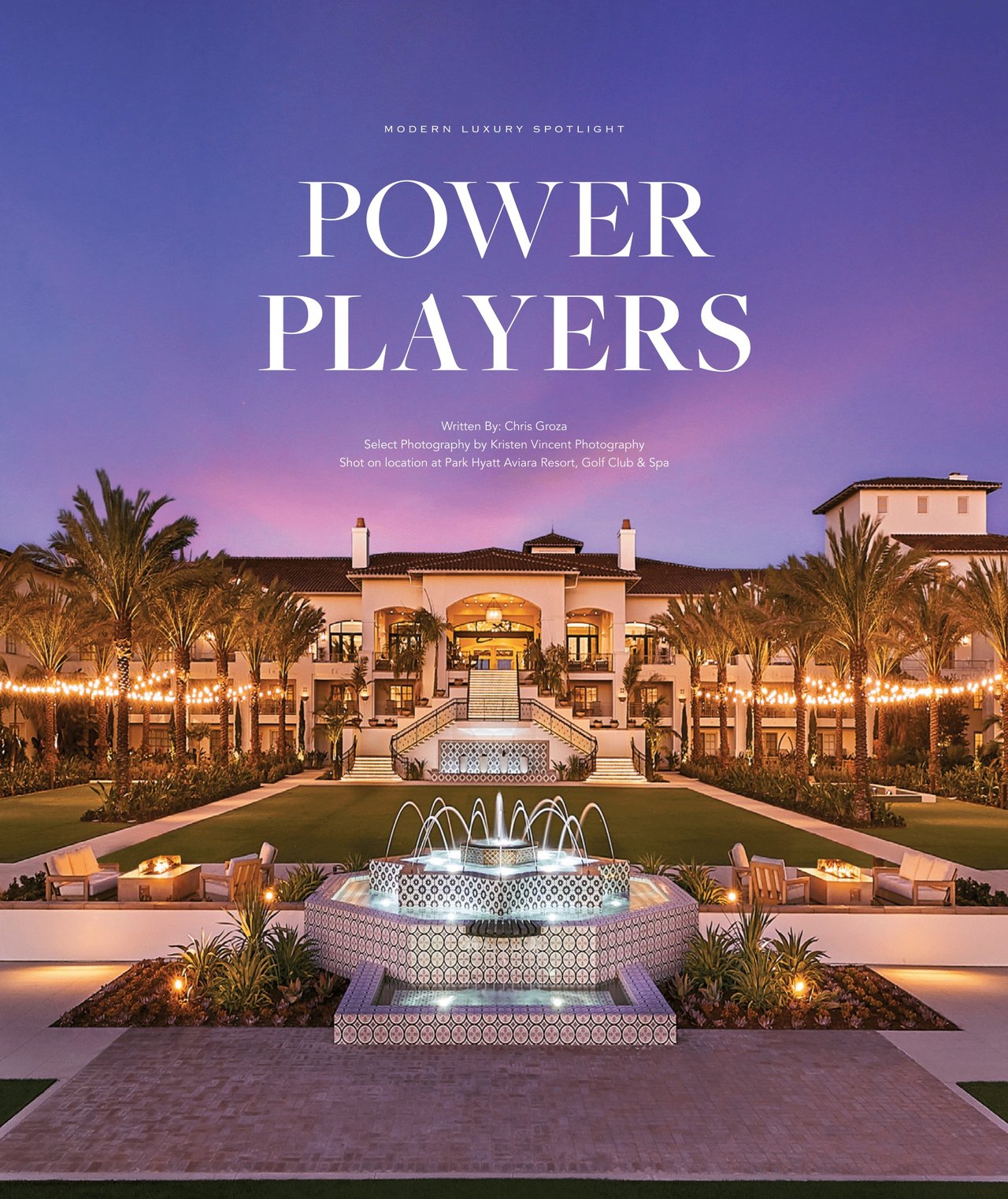 Modern Luxury Power Players