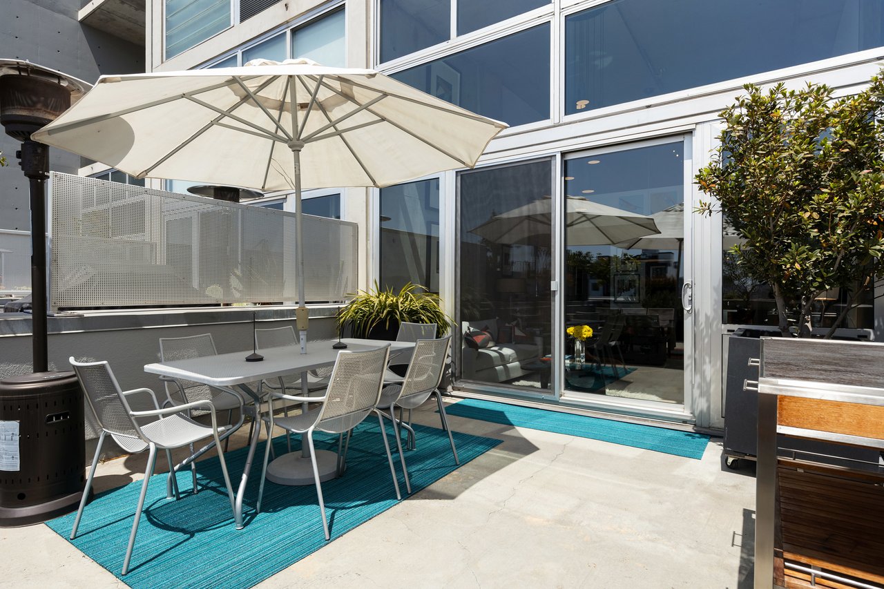 Modernist Loft With Designed Terrace