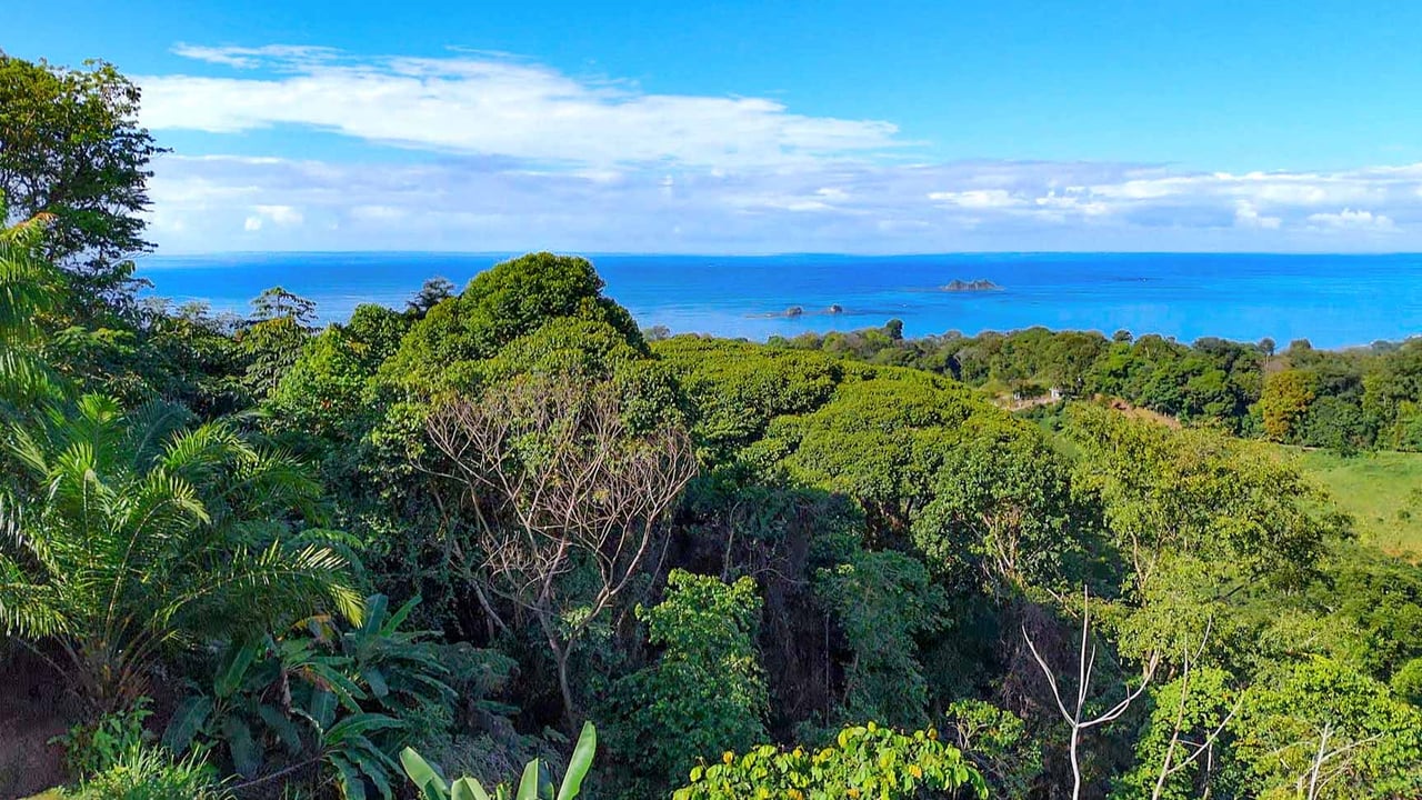 Ocean, Jungle & Mountain View Home in Ojochal | Protected Jungle Setting