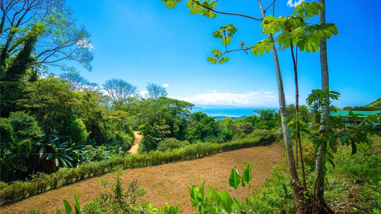 Flat Ocean View Building Lot, Ojochal, Puntarenas