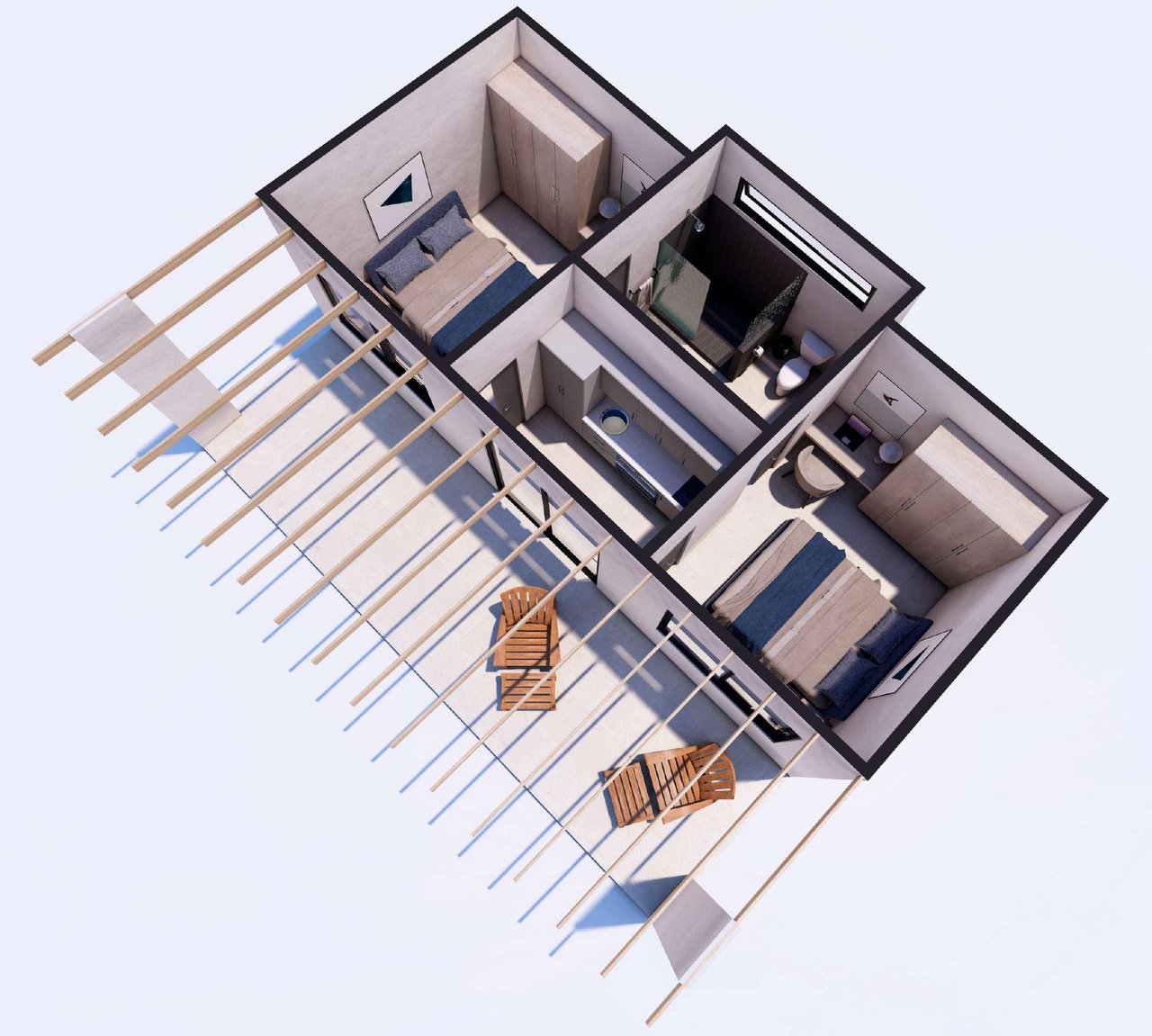 Sanara Phase II, Standard 3BR/3BA Reserva Conchal, Sanara