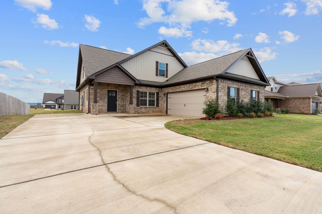 Elegant Meridianville Home with Loft, Flex Space & Covered Porch