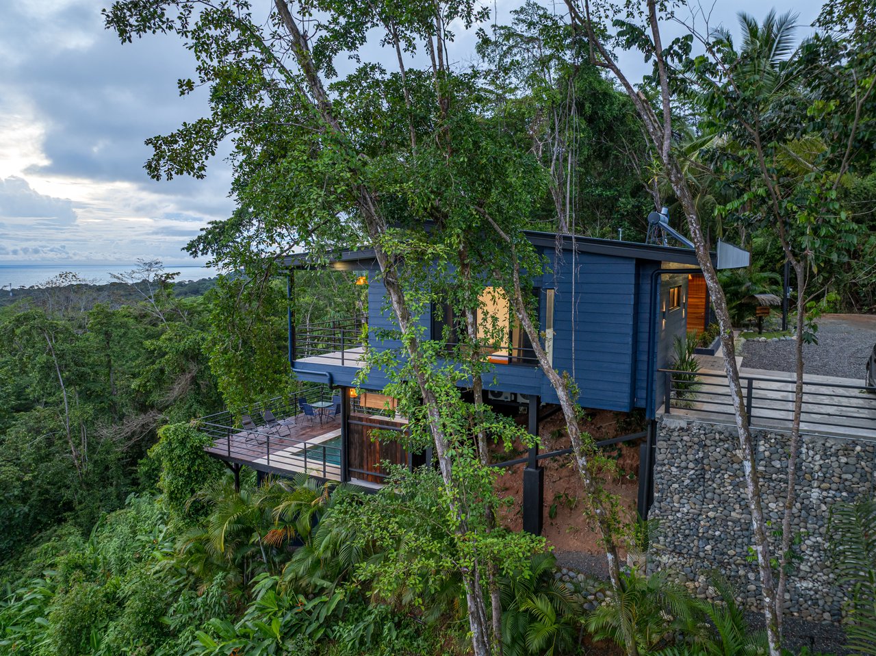 Villa del Altamonte, Best Ocean View Home in the Hills of Uvita.