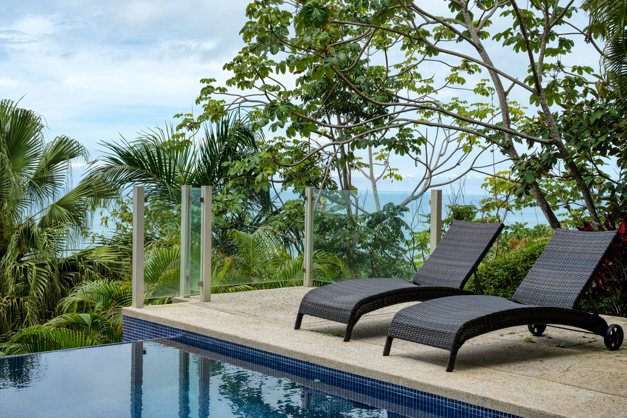 A Modern Jungle Haven with Panoramic Whales Tail Views