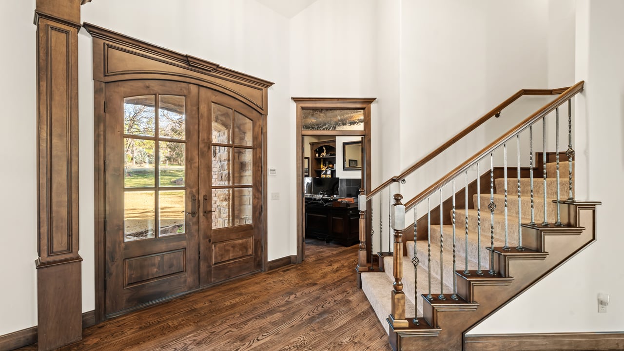 Luxury Listing of the Week - 1503 Redbud Hollow in Edmond, Oklahoma - Hidden Lake - Wyatt Poindexter - The Agency
