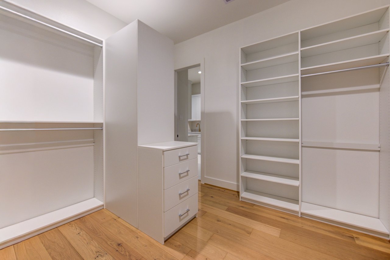 Closet of a Westview Terrace home