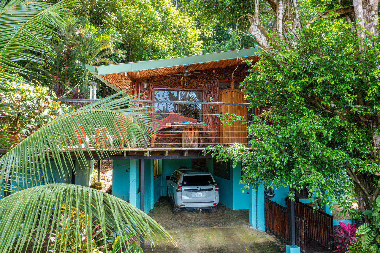 0.15 ACRES – 2 Bedroom Artistic River Home In The Rainforest!!!