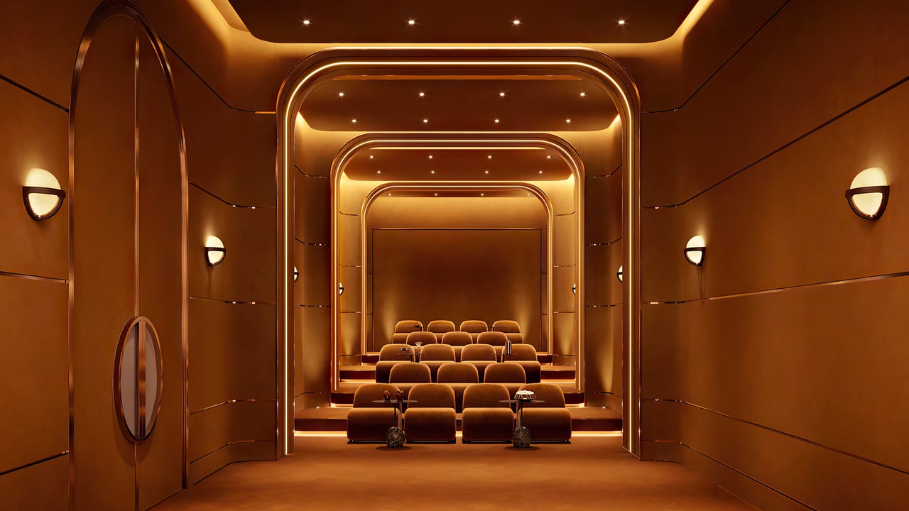 Ritz-Carlton South Beach amesites theater cinema room 