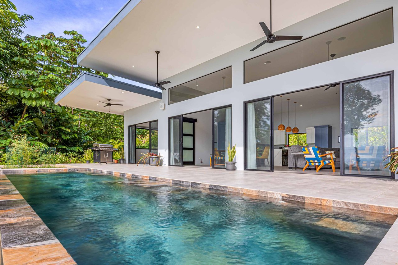 Prime Portalon Location with Coastal and Ocean Views Casa Los Delfines One Level Private and Modern Home