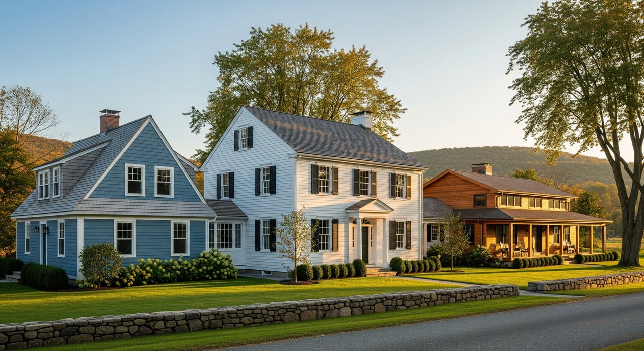 Nassau Home Styles: Cape, Colonial, Ranch