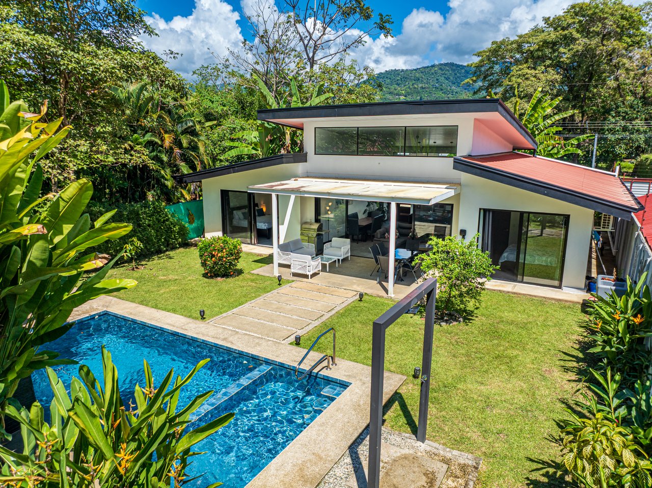 Tropical Modern Residence near Marino Ballena National Park