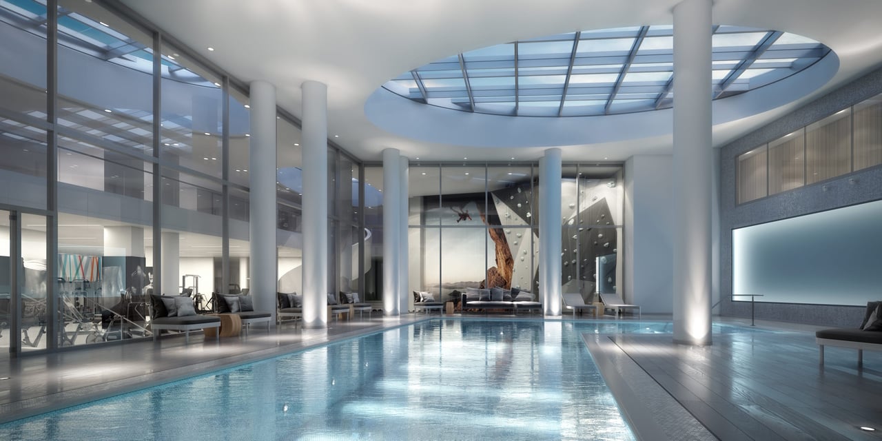The Highest Living Room at Lumina