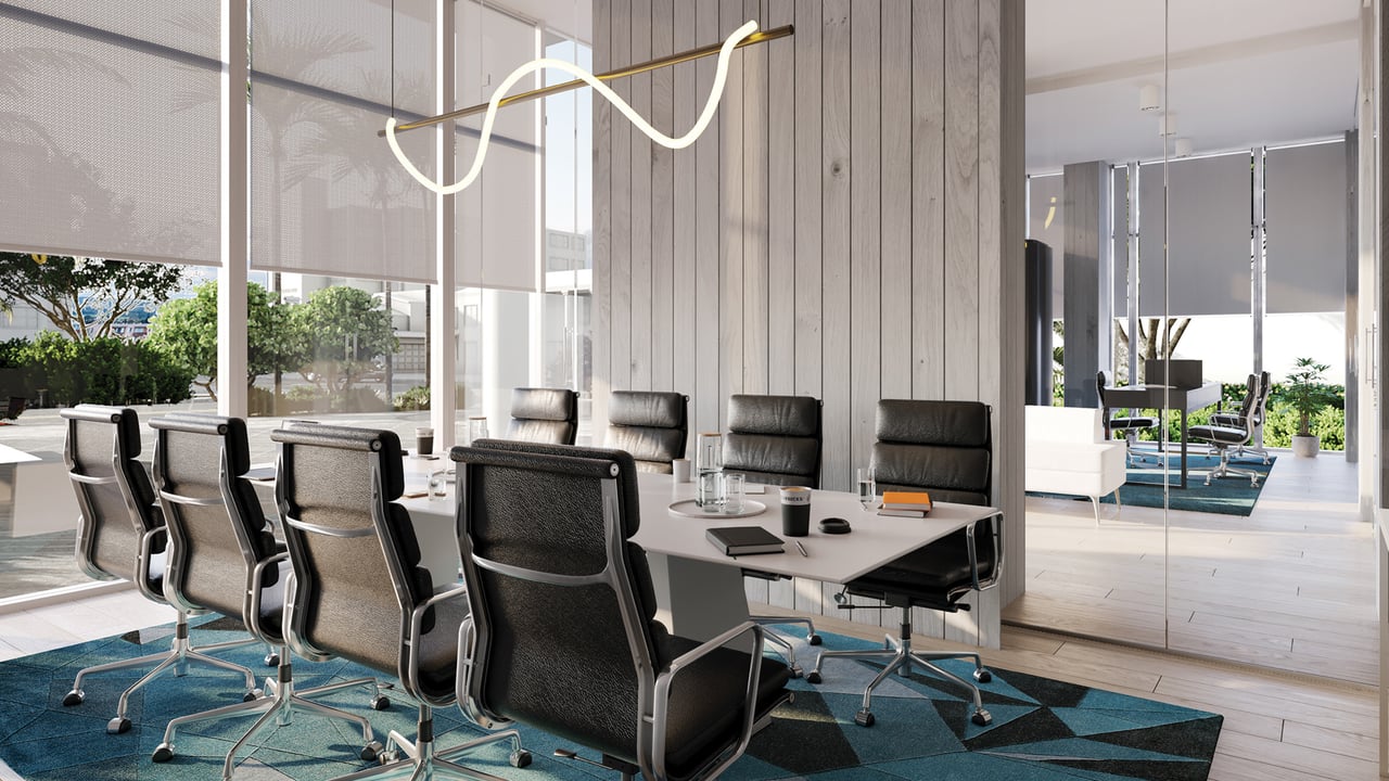 Selene Oceanfront Residences amenities coworking area 
