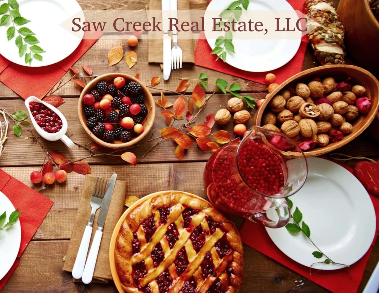 A Season of Gratitude at Saw Creek Real Estate