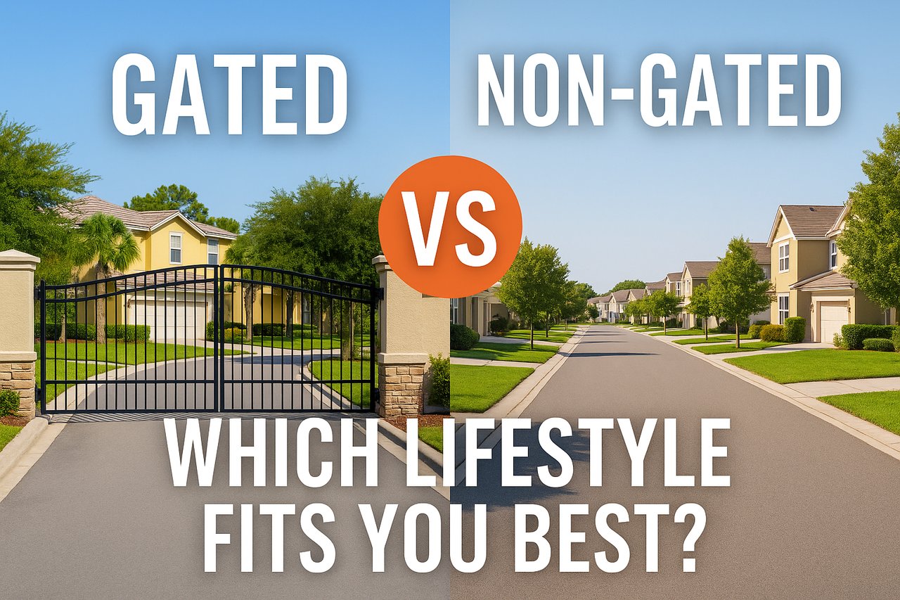 Gated vs. Non-Gated Communities Around Orlando