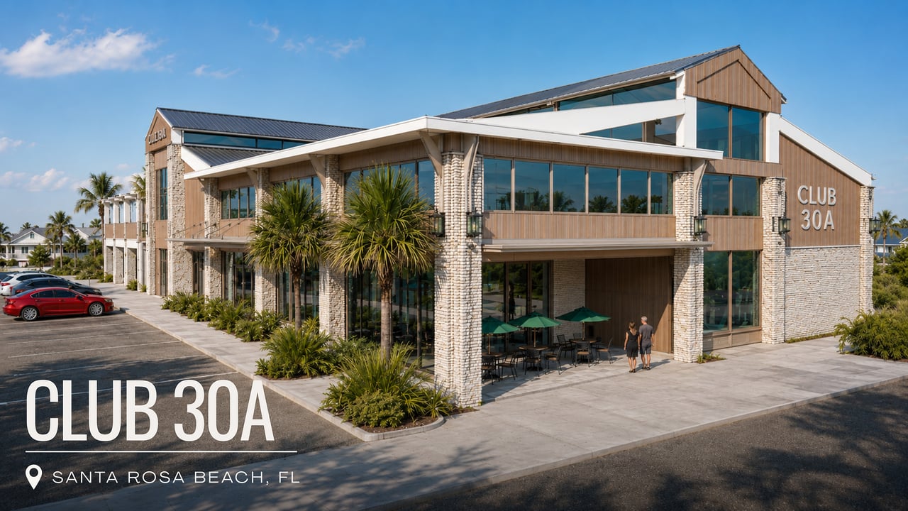 Inside Club 30A | New Fitness, Dining & Entertainment Destination on 30A