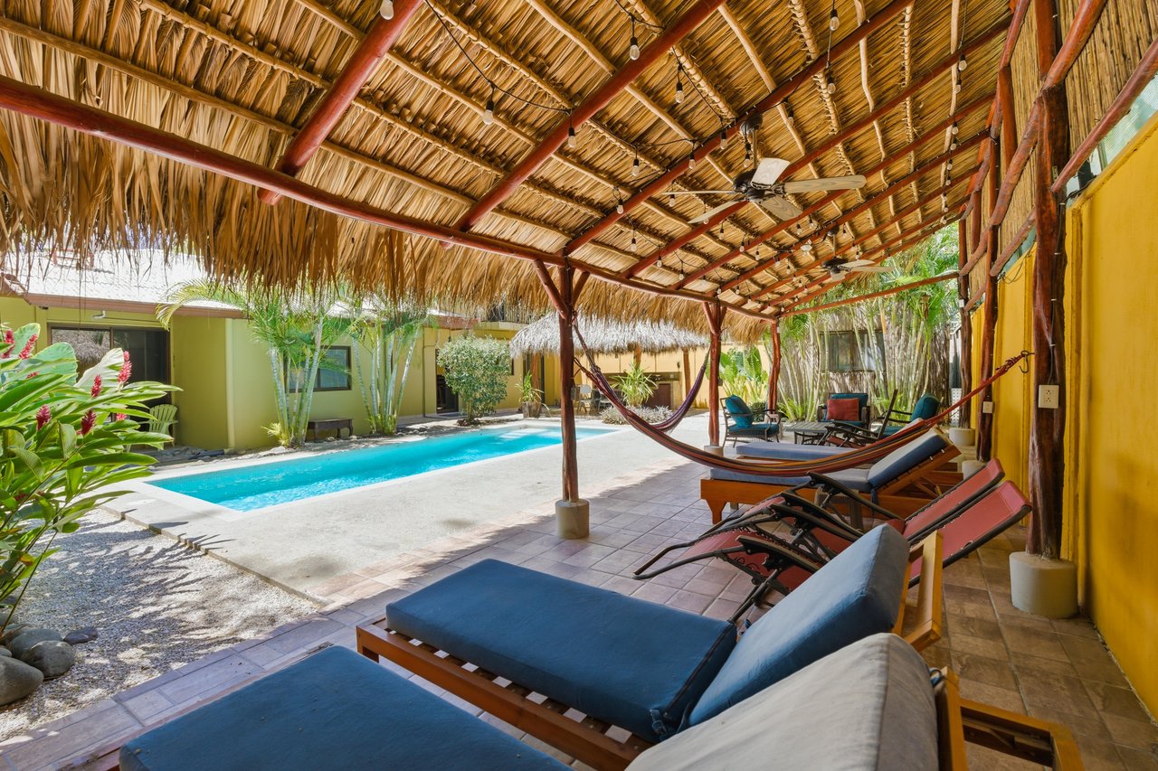 Casa Plumeria | Tropical 4-Bedroom Retreat with Pool Just Steps to Potrero Beach