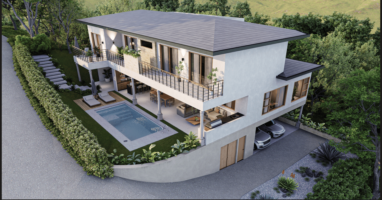 Casa Serenidad | Brand-New 6-Bedroom Ocean-View Luxury Home in Las Ventanas, Playa Grande